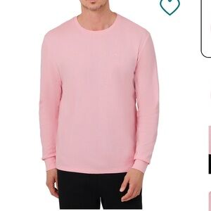Lacoste Pink Long Sleeve Tee